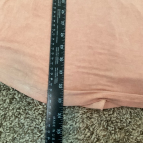 Andree by Unit Smocked Midi Dress Size Small Coral Pink - Picture 11 of 11